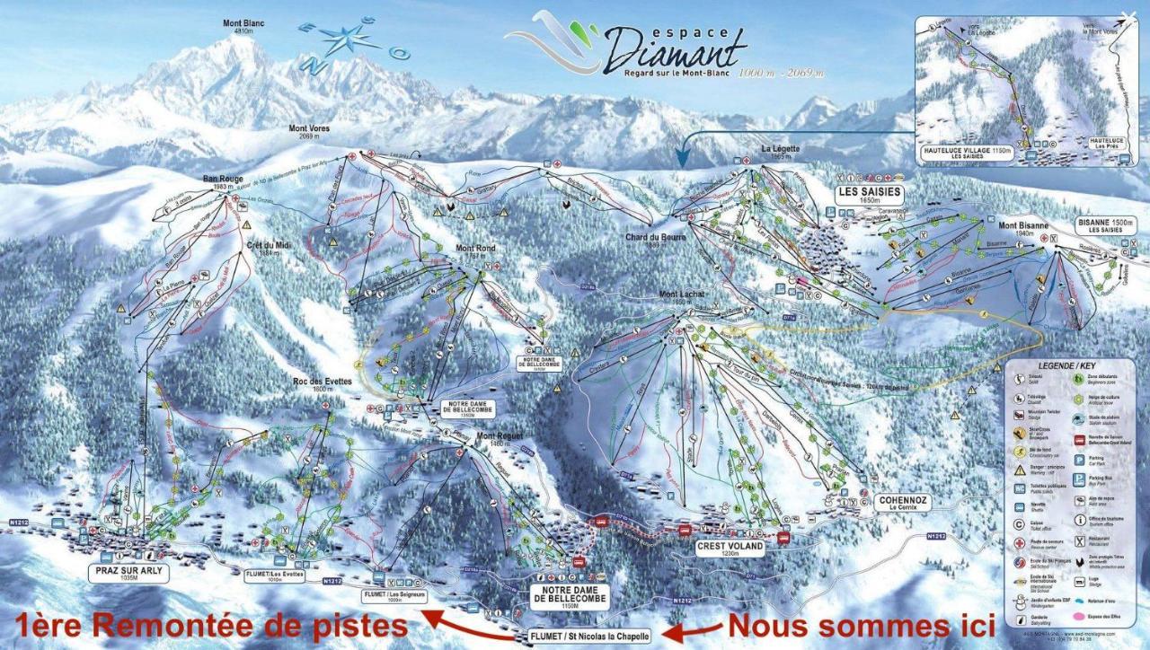 La Taniere De Sven - Vue Montagne Apartment Saint-Nicolas-la-Chapelle  Екстериор снимка